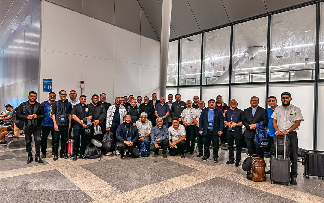 REPRESENTANTES DO REGIONAL NORTE 2 PARTICIPAM DE 23 A 27 DE JUNHO DO JUBILEU DOS SEMINARISTAS, BISPOS E SACERDOTES