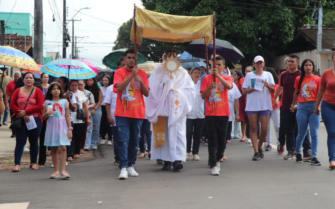 DIOCESE DE MACAPÁ CELEBRA SOLENIDADE DE CORPUS CHRISTI EM HONRA À PRESENÇA REAL DE JESUS NA EUCARISTIA