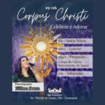 CORPUS CHRISTI EM SANTARÉM: PARÓQUIA PROMOVE MANHÃ DE ESPIRITUALIDADE COM PARTICIPAÇÃO DE CANTORA PAULISTA