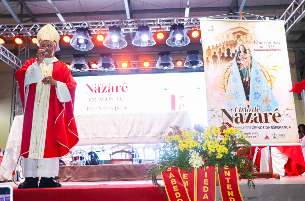 DIOCESE DE MACAPÁ APRESENTA CARTAZ E PROGRAMAÇÃO DO CÍRIO DE NAZARÉ