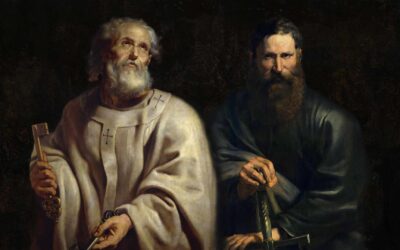 MISSIONÁRIOS COM OS APÓSTOLOS PEDRO E PAULO