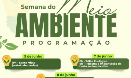PAROQUIA DA ARQUIDIOCESE DE BELÉM CELEBRA SEMANA DO MEIO AMBIENTE