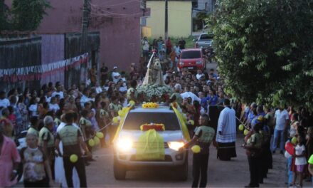 DIOCESE DE CAMETÁ REALIZA CÍRIO DE NOSSA SENHORA DO CARMO NA VILA DO CARMO