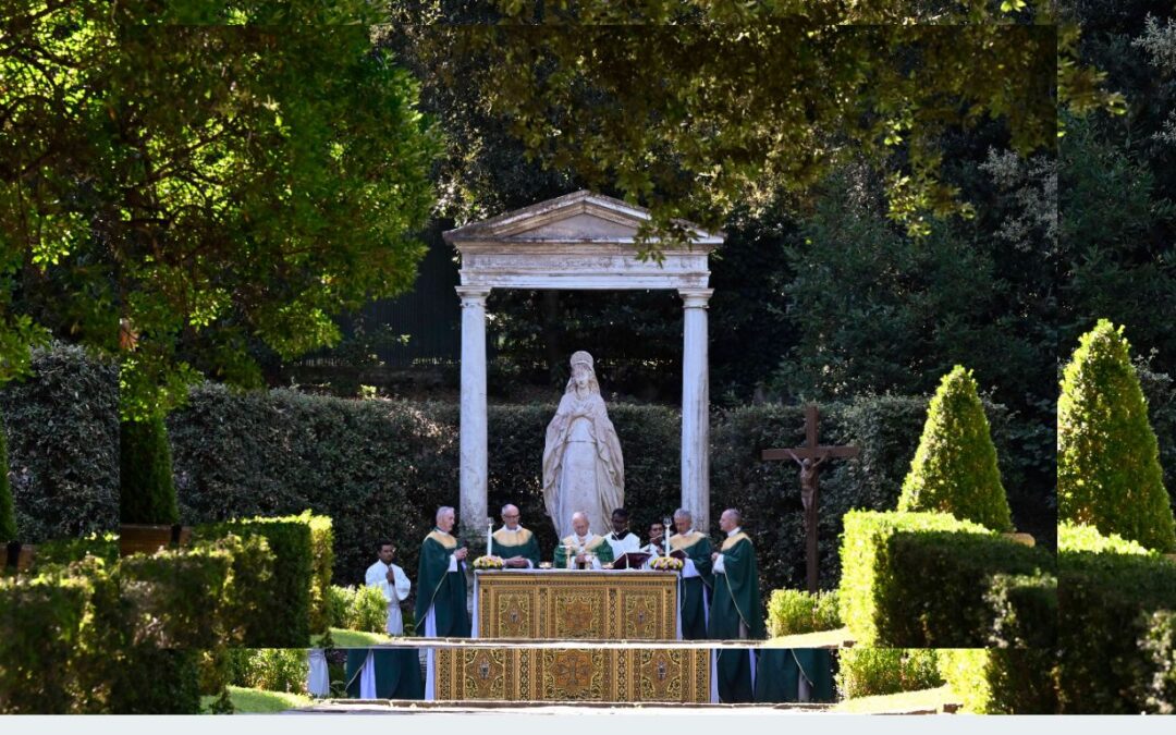 PAPA LEÃO XIV CELEBRA A CRIAÇÃO E URGE A NECESSIDADE DE CONVERSÃO EM MISSA CAMPAL PRIVATIVA NO BORGO LAUDATO SI’