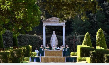 PAPA LEÃO XIV CELEBRA A CRIAÇÃO E URGE A NECESSIDADE DE CONVERSÃO EM MISSA CAMPAL PRIVATIVA NO BORGO LAUDATO SI’