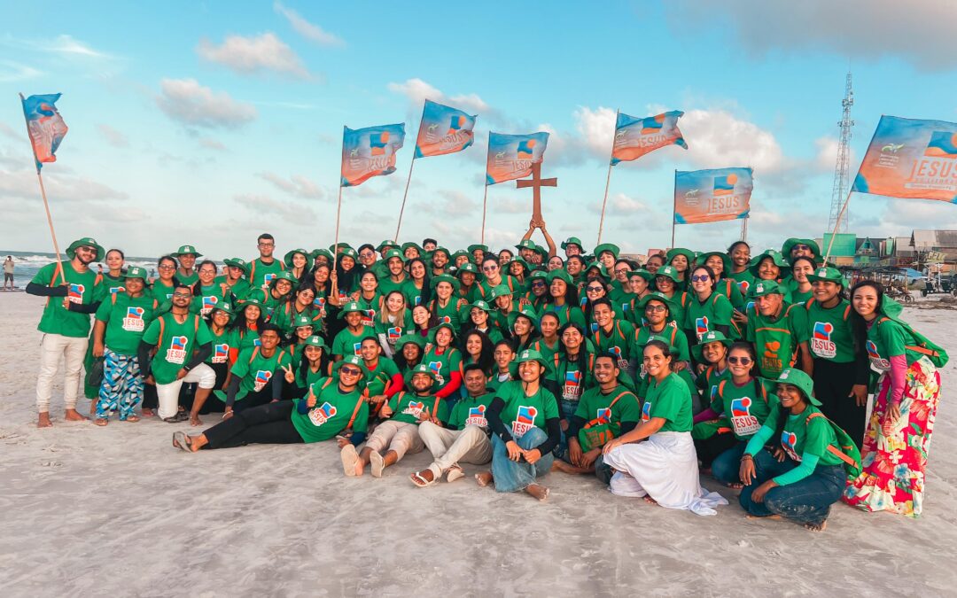 JOVENS MISSIONÁRIOS DO RCC PARTICIPAM DO ‘JESUS NO LITORAL’ NO PARÁ