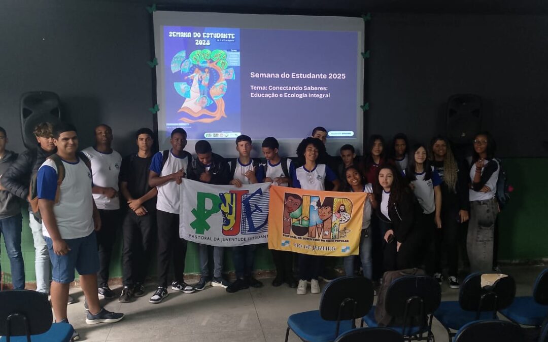 PASTORAL DA JUVENTUDE CELEBRA SEMANA DO ESTUDANTE COM INICIATIVAS RELACIONADAS À CAMPANHA DA FRATERNIDADE 2025