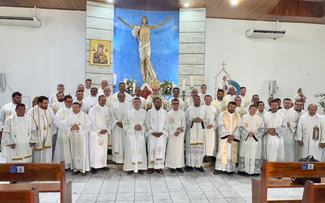‘PRESBÍTEROS, SINAL DE ESPERANÇA’ FOI O TEMA DO JUBILEU DOS PADRES NA DIOCESE DE MARABÁ