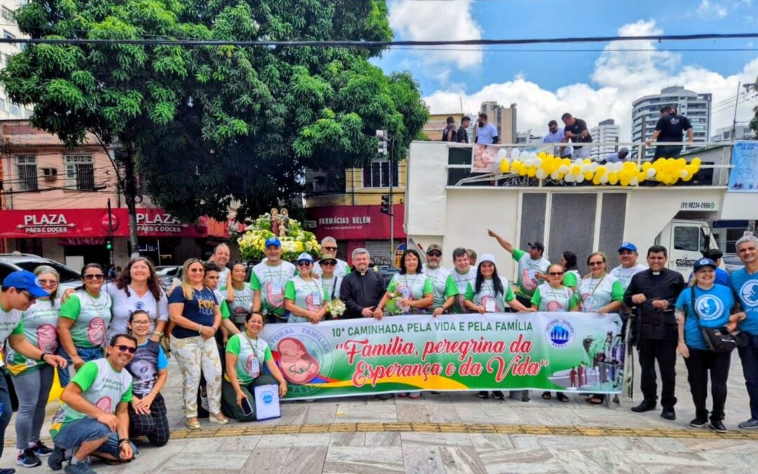 BELÉM CELEBRA A VIDA E A FAMÍLIA EM CAMINHADA ARQUIDIOCESANA