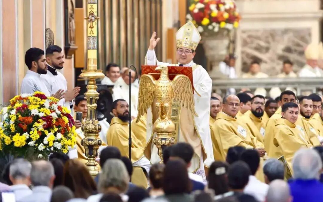 DOM JULIO ENDI AKAMINE ASSUME PRESIDÊNCIA DA COMISSÃO EPISCOPAL PARA MINISTÉRIO ORDENADO E VIDA CONSAGRADA NO REGIONAL NORTE 2 DA CNBB