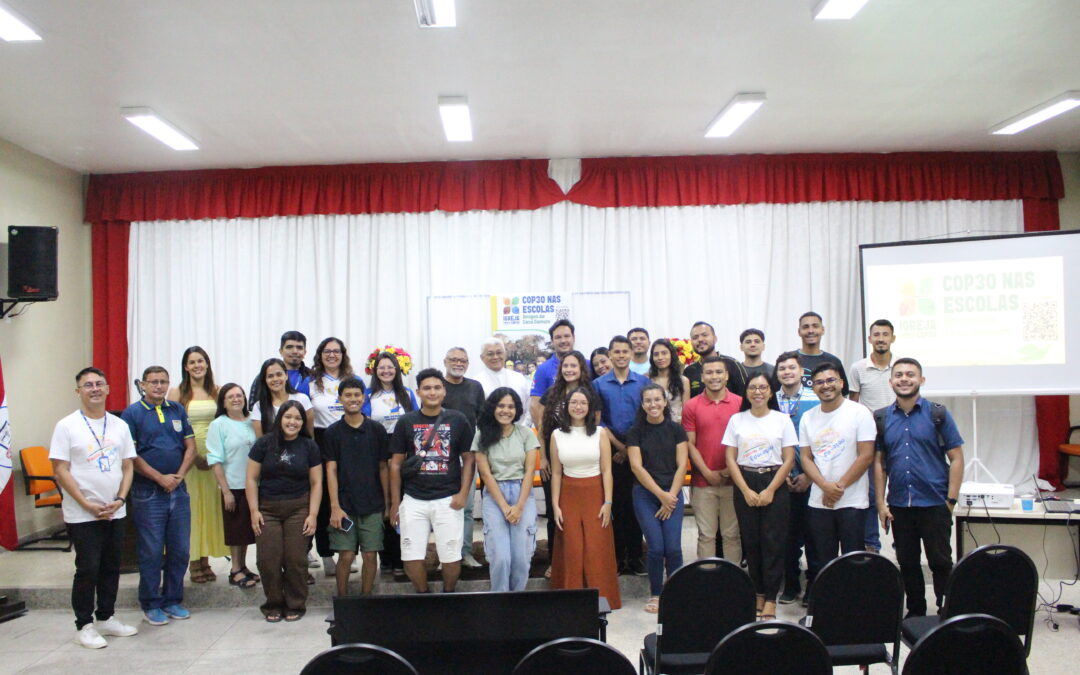 PASTORAL DA EDUCAÇÃO DA DIOCESE DE BRAGANÇA APRESENTA O ‘E-BOOK COP 30 NAS ESCOLAS’ NA UFPA-BRAGANÇA