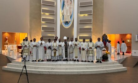 CLERO JOVEM DA DIOCESE DE BRAGANÇA SE REÚNE PARA FORMAÇÃO PERMANENTE