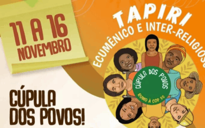 RUMO À COP 30: TAPIRI ECUMÊNICO E INTER-RELIGIOSO REÚNE LIDERANÇAS DE FÉ E POVOS TRADICIONAIS