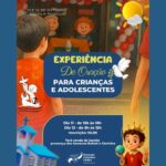 ENCONTRO DE EXPERIÊNCIA DE ORAÇÃO PARA CRIANÇAS E ADOLESCENTES ACONTECE EM SANTARÉM NOS DIAS 11 E 12 DE OUTUBRO