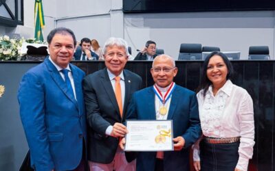 DOM JOSÉ MARIA RECEBE NA ALEPA A COMENDA NOSSA SENHORA DE NAZARÉ