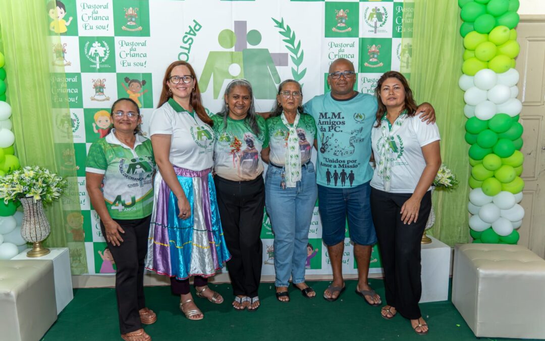 DIOCESE DE CAMETÁ RECEBE VISITA DA COORDENADORA NACIONAL DA PASTORAL DA CRIANÇA