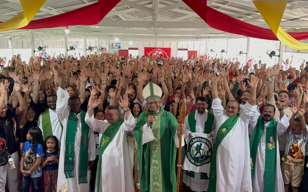 Jovens da Amazônia celebram fé e esperança no 25º Dia Nacional da Juventude nas Ilhas do Pará
