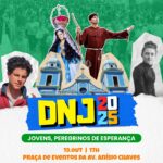 JUVENTUDE DE SANTARÉM CELEBRA O DNJ 2025 COM O TEMA “PEREGRINOS DA ESPERANÇA”