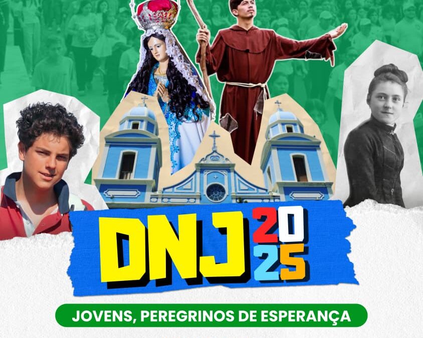 JUVENTUDE DE SANTARÉM CELEBRA O DNJ 2025 COM O TEMA “PEREGRINOS DA ESPERANÇA”