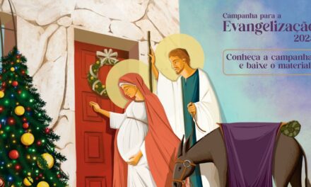 CAMPANHA PARA A EVANGELIZAÇÃO 2025 DISPONIBILIZA MATERIAIS E CONVIDA FIÉIS A ACOLHEREM JESUS EM SEUS LARES