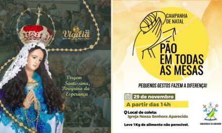 ARQUIDIOCESE DE SANTARÉM DIVULGA PROGRAMAÇÃO DA 31ª CAMINHADA DE FÉ COM MARIA