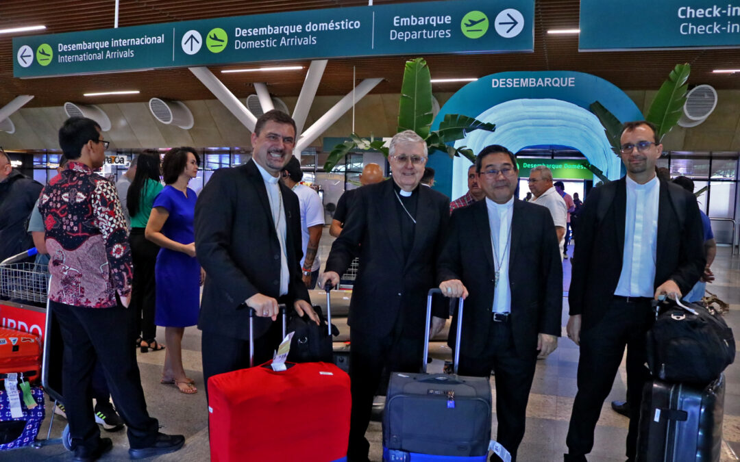 Delegações Internacionais da Igreja Católica Chegam para a Cop30