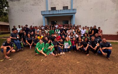 A juventude celebra o DNJ 2025 com fé, alegria e missão na Paróquia Corpo e Sangue de Cristo