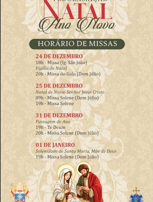 ARQUIDIOCESE DE BELÉM CONVIDA PARA AS CELEBRAÇÕES DO TEMPO DO NATAL