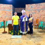 MARCO DE FÉ E ESPERANÇA: DIOCESE DE BRAGANÇA DO PARÁ LANÇA PEDRA FUNDAMENTAL DE NOVA IGREJA EM TAMATATEUA