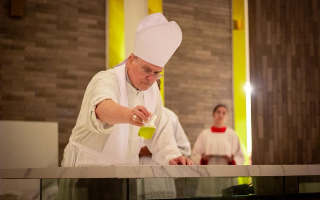 DIOCESE DE ÓBIDOS REINAUGURA MATRIZ DE SANTA ISABEL EM TERRA SANTA