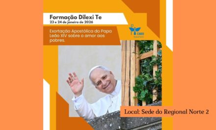 REGIONAL NORTE 2 REALIZA FORMAÇÃO SOBRE A EXORTAÇÃO APOSTÓLICA DO PAPA LEÃO XIV PARA AS PASTORAIS SOCIAIS
