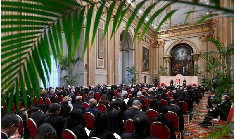 PAPA LEÃO XIV REAFIRMA COMPROMISSO DA SANTA SÉ COM A PAZ, O DIÁLOGO E A DIGNIDADE HUMANA DIANTE DO CORPO DIPLOMÁTICO