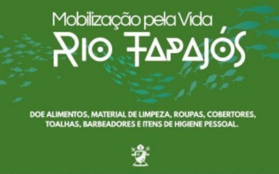 ARQUIDIOCESE DE SANTARÉM REALIZA AÇÃO SOLIDÁRIA JUNTO A INDÍGENAS EM MOBILIZAÇÃO EM DEFESA DO RIO TAPAJÓS