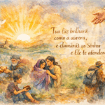 TUA LUZ BRILHARÁ COM A AURORA E CLAMARÁS AO SENHOR E ELE TE ATENDERÁ
