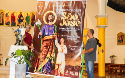 DIOCESE DE MACAPÁ LANÇA CARTAZ E ABRE OFICIALMENTE A FESTIVIDADE DE SÃO JOSÉ 2026
