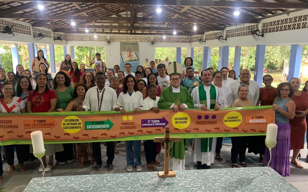 DIOCESE DE MARABÁ PROMOVE FORMAÇÃO CATECUMENAL PARA CATEQUISTAS