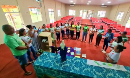 PASTORAL DA CRIANÇA REALIZA FORMAÇÃO DO E-GUIA DO LÍDER 2025 NO DIOCESE DE CAMETÁ