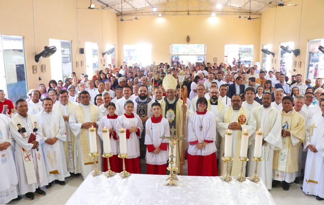 DIOCESE DE MACAPÁ REFORÇA A CAMINHADA EVANGELIZADORA NO MUNICÍPIO DE FERREIRA GOMES