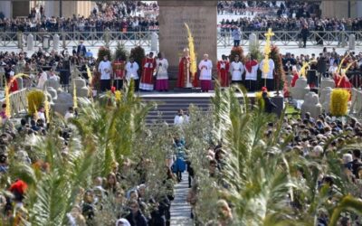 LEÃO XIV TRAÇOU UM PARALELO DOLOROSO ENTRE A ENTRADA DE JESUS E OS CENÁRIOS DE GUERRA ATUAIS