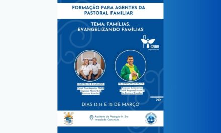DIOCESE DE XINGU ALTAMIRA REALIZA FORMAÇÃO DA PASTORAL FAMILIAR COM CASAL COORDENADOR DO REGIONAL NORTE 2