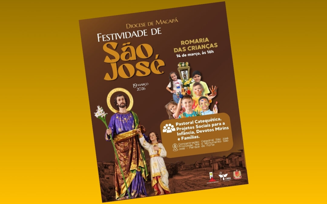ROMARIA DAS CRIANÇAS REÚNE DEVOTOS MIRINS QUE IRÃO HOMENAGEAR SÃO JOSÉ NESTE SÁBADO EM MACAPÁ