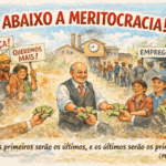 ABAIXO A MERITOCRACIA!