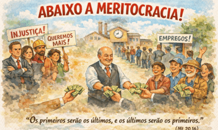 ABAIXO A MERITOCRACIA!