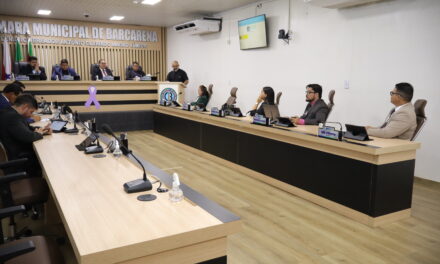 ARTICULADOR DE PASTORAL DO REGIONAL NORTE 2 APRESENTA A CF26 NA CÂMARA MUNICIPAL DE BARCARENA NO PARÁ