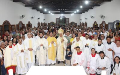 DOM RAIMUNDO POSSIDÔNIO ELEVA CANONICAMENTE EM CAPITÃO POÇO A PAROQUIA SÃO JOSÉ