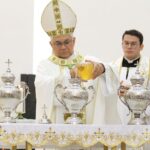 MISSA DOS SANTOS ÓLEOS REÚNE CLERO DA DIOCESE DE BRAGANÇA NO MUNICÍPIO DE PARAGOMINAS