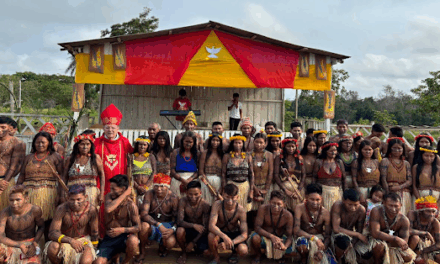 ‘ONDE O RIO FAZ A CURVA E A FÉ ENCONTRA O CHÃO’ É ONDE ESTÁ A MISSÃO PROFUNDA NA MUNDURUCÂNIA NA AMAZÔNIA