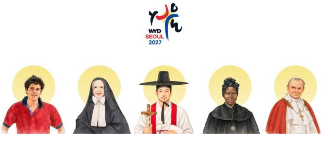JMJ SEOUL 2027 ANUNCIA OS CINCO SANTOS PATRONOS DA JUVENTUDE