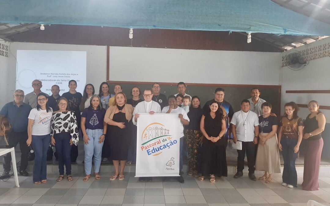 DIOCESE DE MARABÁ REUNIU COORDENADORES PAROQUIAIS DA PASTORAL DA EDUCAÇÃO PARA MOMENTOS DE PARTILHAS E REFLEXÃO