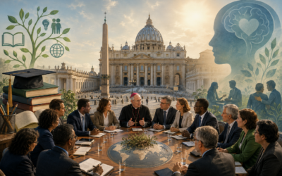 SANTA SÉ E OEI REÚNEM MINISTROS EM ROMA PARA DEBATER O FUTURO DA EDUCAÇÃO E SAÚDE MENTAL